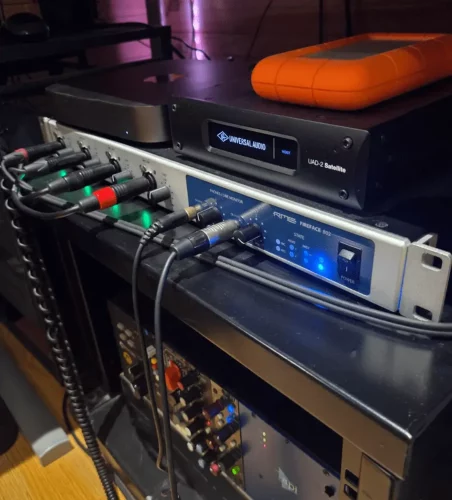 Rack de GuitarRec studio