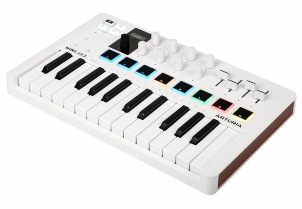 Arturia Minilab3 White MIDI keyboard