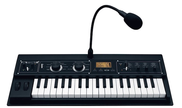 Korg microKorg synth (XL version in black)