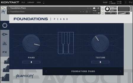 Fundations Heavyocity - Piano vst free instrument