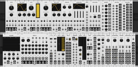 VCV Rack 2 Free es la versión gratuita standalone de un sintetizador modular virtual