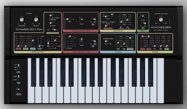 sintetizador vsti gratis Surrealistic mg1 plus