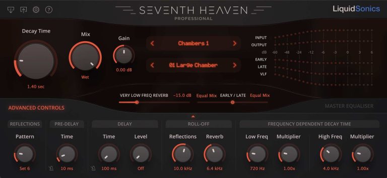 Seventh Heaven Reverb Los 5 Mejores Plugins de Reverb VST | GuitarRec