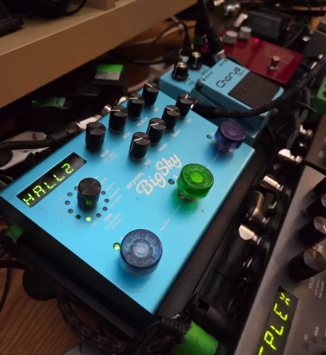 strymon big sky en GuitarRec studio