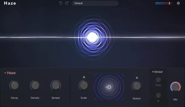 Haze by Lunacy, free chorus, phaser and atmospheric reverb plugin