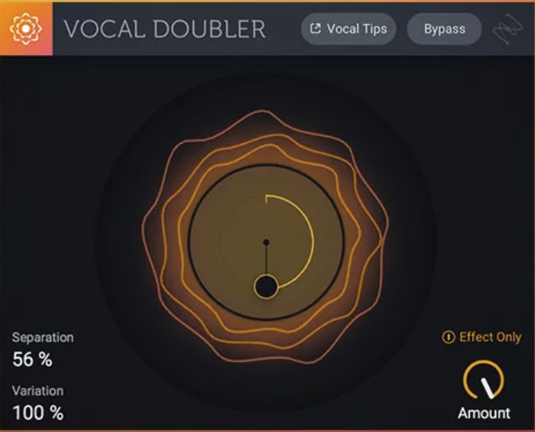 Free effect plugin for voice - Izotope Vocal Doubler