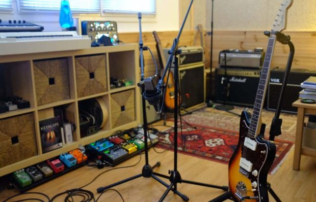 Estudio musical en Barcelona - sala grabación - GuitarRec